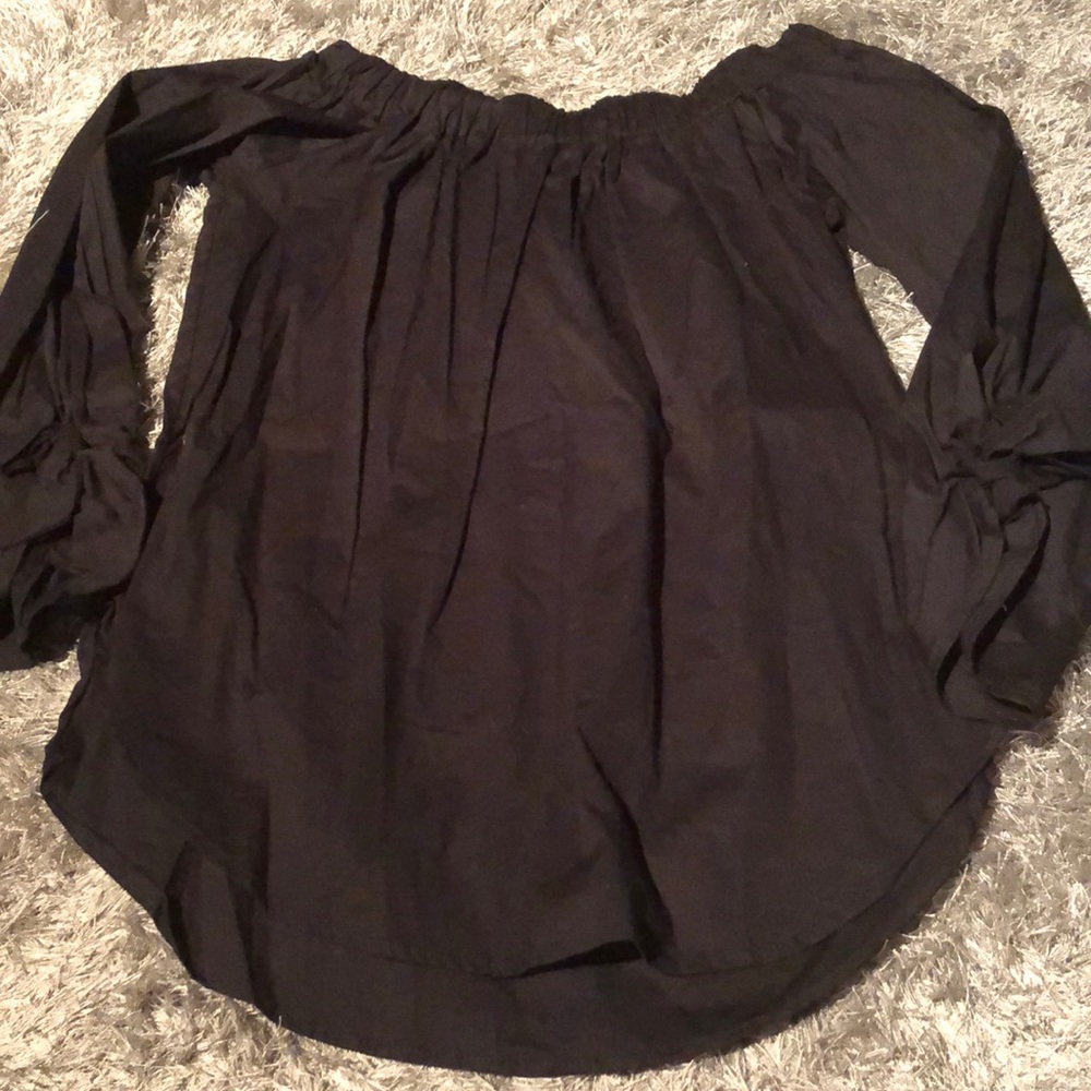 Love in off the shoulder top